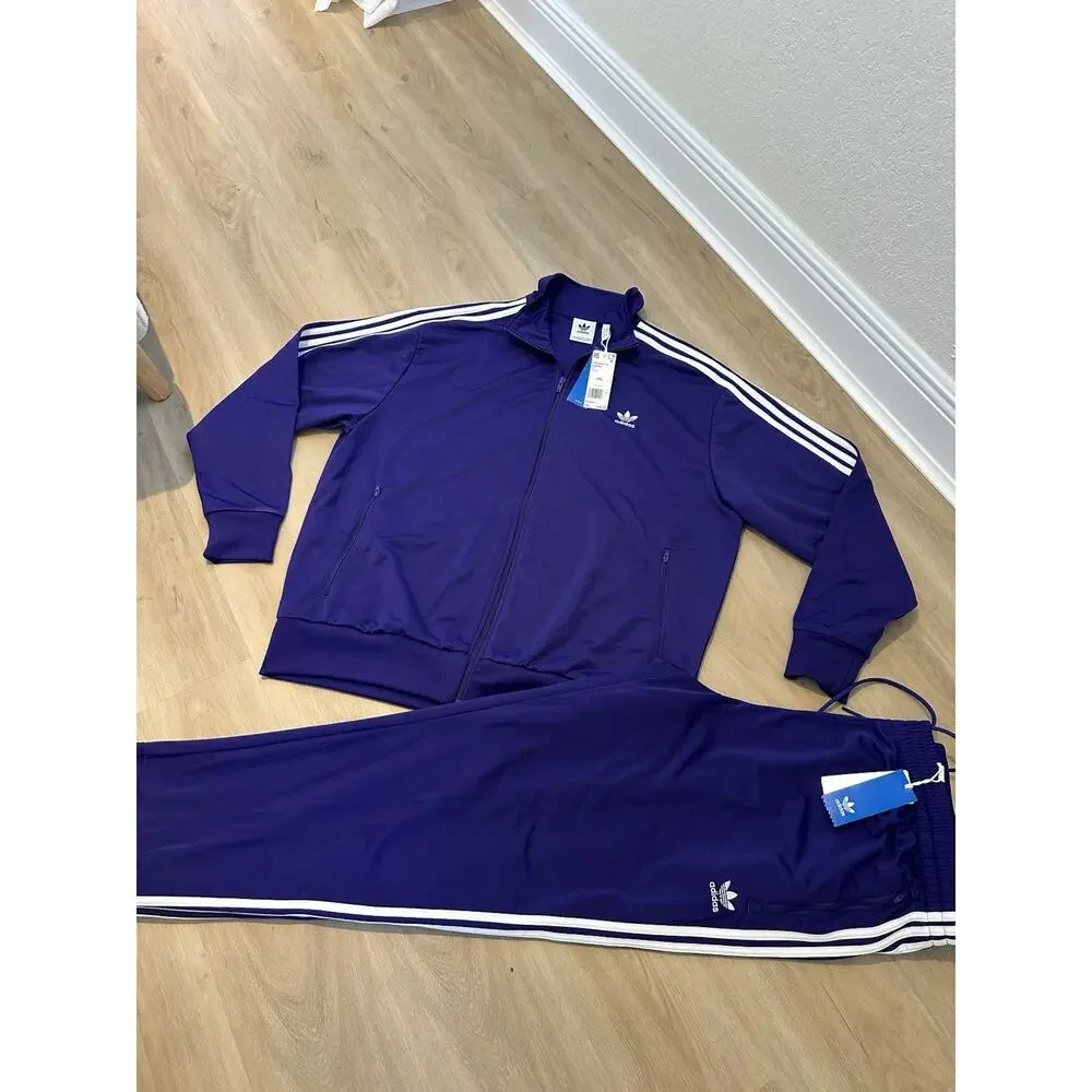Adidas Originals Adicolor Classics Firebird Tracksuit Energy Ink White Size 2XL